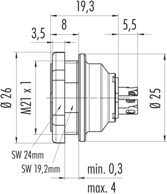 09 4808 80 03 binder Other Circular Connectors Image 2