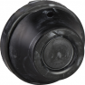 Cable gland, cabel-Ø 10 to 14 mm, rubber, black