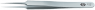 ESD precision tweezers, uninsulated, antimagnetic, stainless steel, 110 mm, T2341