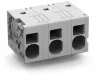 PCB terminal block, 6 mm², pitch 12.5 mm, 11-pole,Push-in CAGE CLAMP®, 6,00 mm², gray
