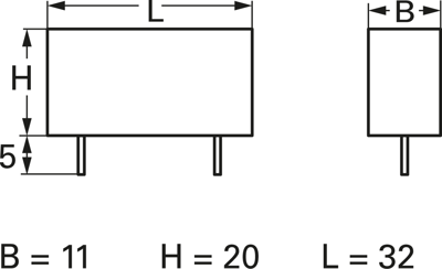 MK474K40BC SEIKA Electric Film Capacitors Image 2