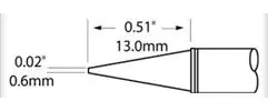 SFP-CNL06 METCAL Soldering tips, desoldering tips and hot air nozzles Image 3