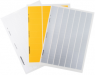 Polyester Laser label, (L x W) 8 x 11 mm, yellow, DIN-A4 sheet with 420 pcs