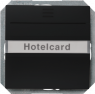 Hotel card counter, black, IP20, 5TG4820-0SB