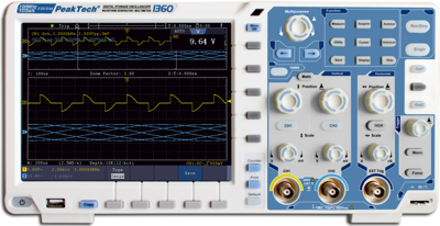 P 1360 PeakTech Oscilloscopes Image 1