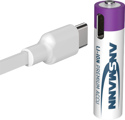 1311-0028 Ansmann Round Cell Batteries, 9V Block Batteries Image 2