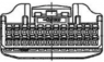 Socket, unequipped, 28 pole, straight, 2 rows, natural, 1565380-1