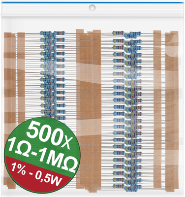 22P082 QUADRIOS Resistor Sortiments