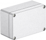 Die-cast aluminum enclosure, (L x W x H) 160 x 100 x 81 mm, silver, IP66, 2011389