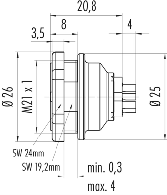 09 4832 81 08 binder Other Circular Connectors Image 2