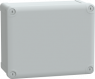 ABS enclosure, (L x W x H) 128 x 194 x 241 mm, light gray (RAL 7035), IP66, NSYTBS241910