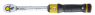 Torque wrench with reversible ratchet, 12-60 Nm, square, 3/8 inch, L 370 mm, 23350