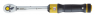Torque wrench with reversible ratchet, 20-100 Nm, square, 3/8 inch, L 430 mm, 23351