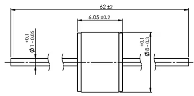 B88069X2840S102 EPCOS Gas Discharge Tubes Image 2