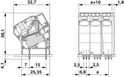 1819228 Phoenix Contact PCB Terminal Blocks Image 2