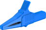 Alligator clip, blue, max. 20 mm, L 82.2 mm, CAT II, socket 4 mm, 66.9755-23