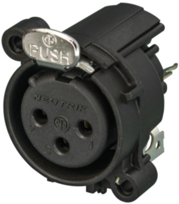 NC3FAV1 Neutrik XLR Connectors