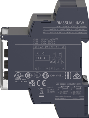 RM35UA11MW Schneider Electric Monitoring Relays Image 4