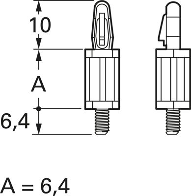 MSCBS-4-01 PCB Fasteners Image 2