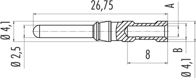 61 0902 139 binder Crimp Contacts Image 2