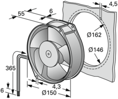 7218 N ebm-papst Axial Fans Image 2