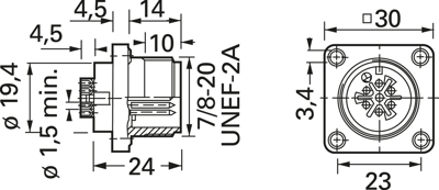 932455100 Hirschmann Automation and Control Other Circular Connectors Image 2