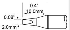 STP-CH20 METCAL Soldering tips, desoldering tips and hot air nozzles Image 3