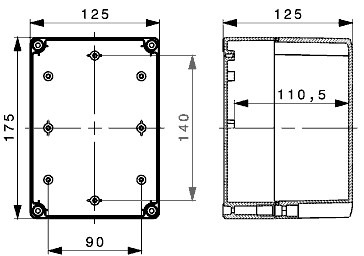 9535340000 Weidmüller General Purpose Enclosures Image 2