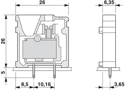 1703063 Phoenix Contact PCB Terminal Blocks Image 3