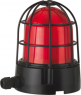 Double flashing light, Ø 153 mm, red, 24 VDC, IP67