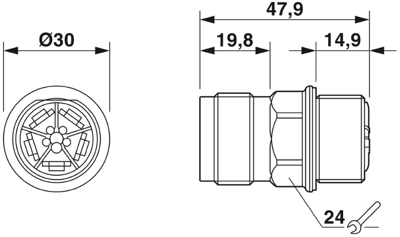 1414738 Phoenix Contact Other Circular Connectors Image 2