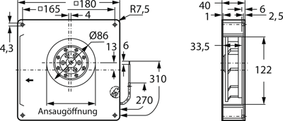 RG 125-19/56 ebm-papst Radial Fans Image 2