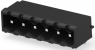 PCB terminal, 6 pole, pitch 5 mm, 15 A, pin, black, 2342079-6