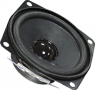 Broadband speaker, 4 Ω, 86 dB, 130 Hz to 20 kHz, black