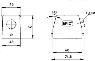 19012000 LAPP Housings for HDC Connectors Image 2