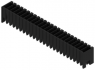 Pin header, 24 pole, pitch 3.5 mm, straight, black, 1290520000