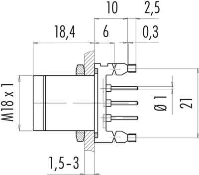 09 0441 90 04 binder Other Circular Connectors Image 2