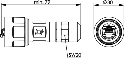 100007455 Telegärtner Modular Connectors Image 2