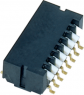 DIP switche, Off-On, 8 pole, angled, 100 mA/6 VDC, CHP-080B