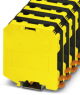 High current terminal, screw connection, 16-70 mm², 1 pole, 150 A, 8 kV, yellow/black, 3009080