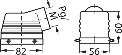 09200321520 Harting Housings for HDC Connectors Image 2