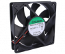 DC axial fan, 24 V, 120 x 120 x 25 mm, 254.85 m³/h, 54 dB, ball bearing, SUNON, PMD2412PTB1-A(2).GN