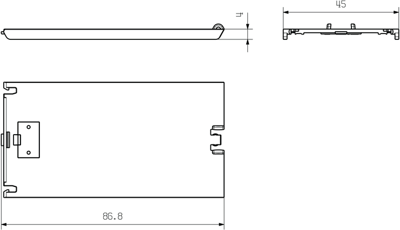 1104430000 Weidmüller Accessories for Enclosures Image 3