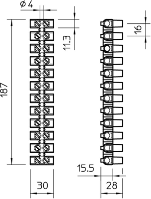 2056585 OBO Bettermann Terminal Blocks Image 2