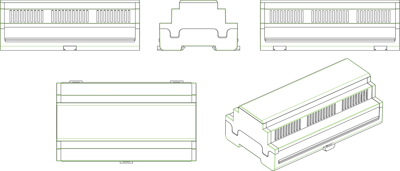 449-370-50 apra DIN-Rail Enclosures Image 1