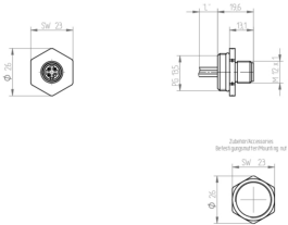 11620 Lumberg Automation Sensor-Actuator Connectors