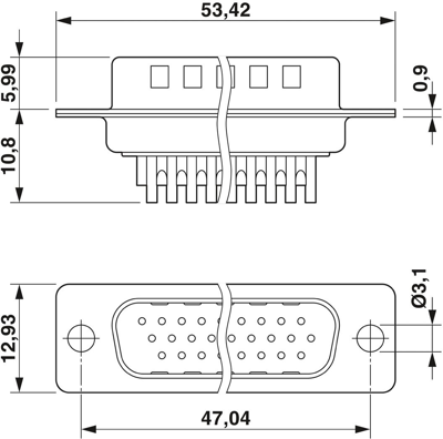 1655234 Phoenix Contact D-Sub Connectors Image 2