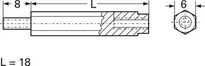 6922AA0118.0 fastpoint Spacer Bolts Image 3