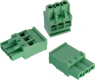 Socket header, 12 pole, pitch 5 mm, straight, green, 691351700012