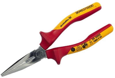 9046370000 Weidmüller Flat Nose Pliers, Snipe Nose Pliers, Round Nose Pliers, Needle Nose Pliers